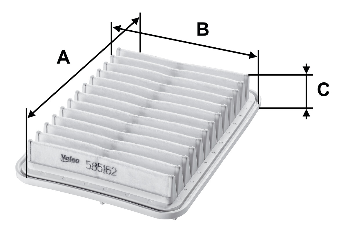 Filtro de ar VALEO 585162